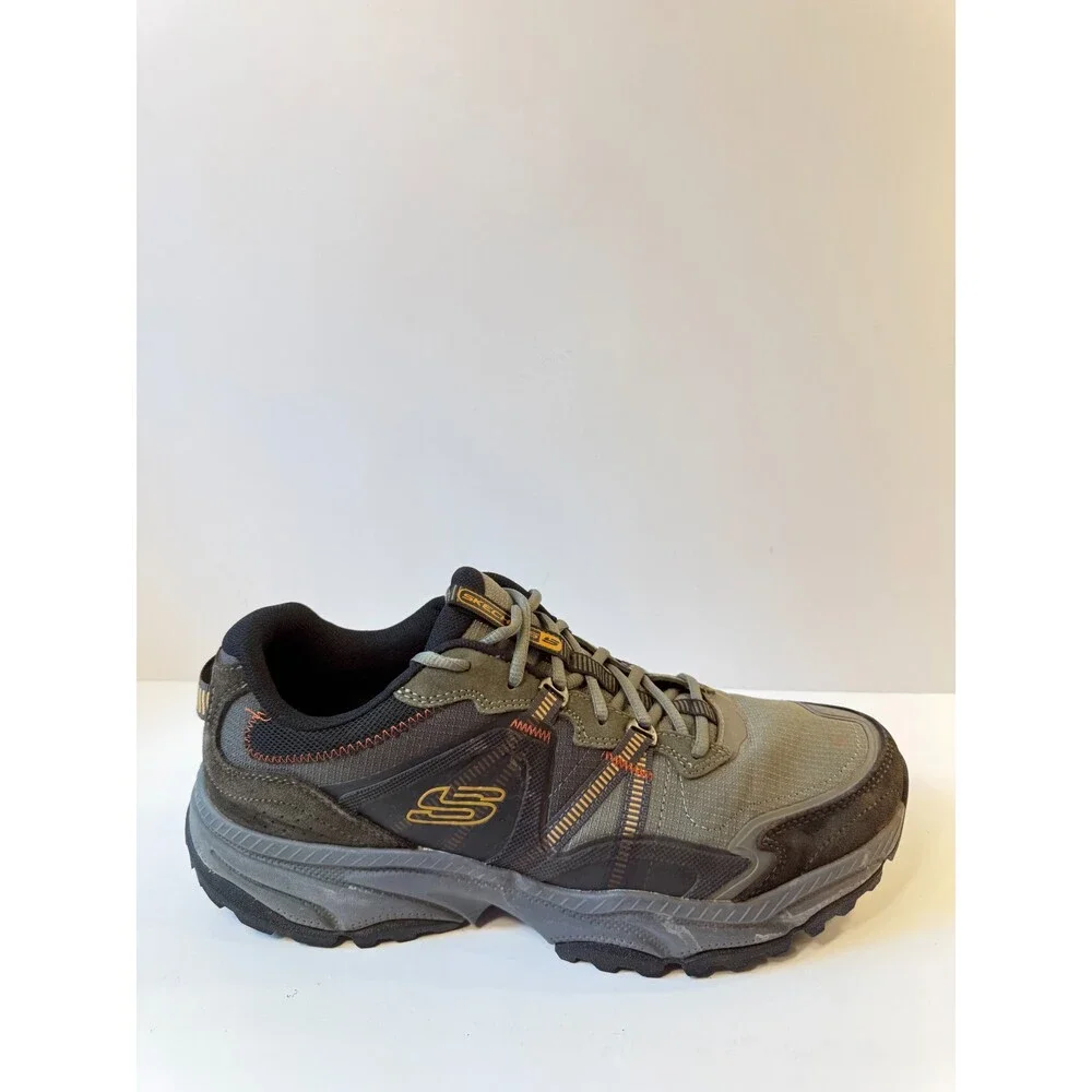 Skechers Men's Vigor AT Durango Sneaker,Olive/Multi, US 12